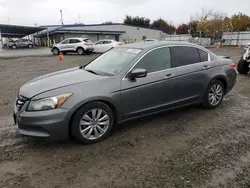 Vehiculos salvage en venta de Copart Sacramento, CA: 2012 Honda Accord EX