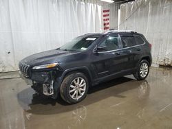 2016 Jeep Cherokee Limited en venta en Central Square, NY