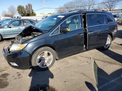 Salvage cars for sale at Moraine, OH auction: 2013 Honda Odyssey Touring