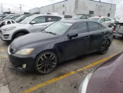 Lexus salvage cars for sale: 2007 Lexus IS 250