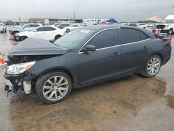 Salvage cars for sale from Copart Grand Prairie, TX: 2015 Chevrolet Malibu 2LT