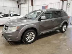 Salvage cars for sale at auction: 2013 Dodge Journey SXT