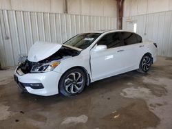 Salvage cars for sale at Haslet, TX auction: 2016 Honda Accord EXL