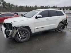 Vehiculos salvage en venta de Copart Windham, ME: 2017 Jeep Grand Cherokee Limited