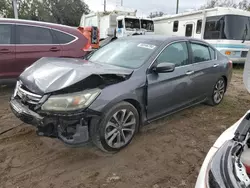 Salvage cars for sale at Riverview, FL auction: 2013 Honda Accord Sport