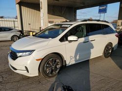 Honda salvage cars for sale: 2021 Honda Odyssey Elite