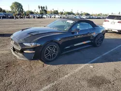 Salvage cars for sale from Copart Van Nuys, CA: 2020 Ford Mustang