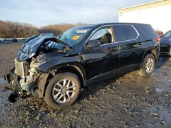 Chevrolet salvage cars for sale: 2019 Chevrolet Traverse LS