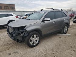 Vehiculos salvage en venta de Copart Kansas City, KS: 2013 KIA Sorento EX