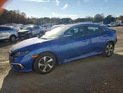 Salvage cars for sale at Mocksville, NC auction: 2020 Honda Civic LX