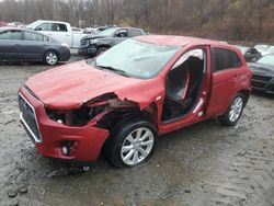 Mitsubishi salvage cars for sale: 2015 Mitsubishi Outlander Sport ES