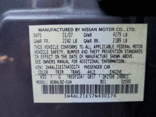 2007 Nissan Altima 2.5