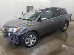 Salvage cars for sale at Madisonville, TN auction: 2008 Acura MDX