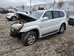 Salvage cars for sale at Franklin, WI auction: 2007 Lexus GX 470