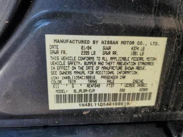 2004 Nissan Altima SE