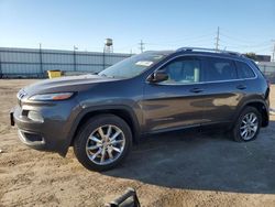 Salvage cars for sale from Copart Chicago Heights, IL: 2014 Jeep Cherokee Limited