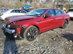 Salvage cars for sale at Waldorf, MD auction: 2024 Hyundai Sonata SEL