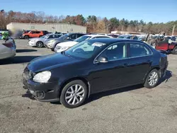 Salvage cars for sale from Copart Exeter, RI: 2010 Volkswagen Jetta SE