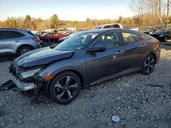 Honda salvage cars for sale: 2018 Honda Civic Touring