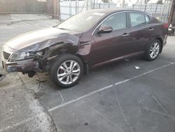 Salvage cars for sale at Wilmington, CA auction: 2013 KIA Optima EX