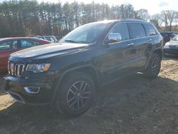 Jeep salvage cars for sale: 2018 Jeep Grand Cherokee Limited