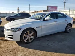 Salvage cars for sale at Chicago Heights, IL auction: 2017 Jaguar XE Prestige