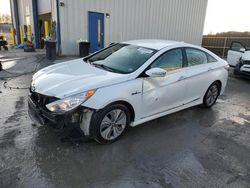 Salvage cars for sale at Duryea, PA auction: 2015 Hyundai Sonata Hybrid