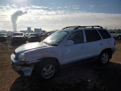 Salvage cars for sale from Copart Des Moines, IA: 2001 Hyundai Santa FE GLS