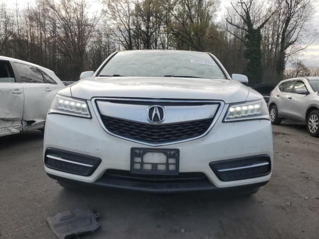 2014 Acura MDX Technology