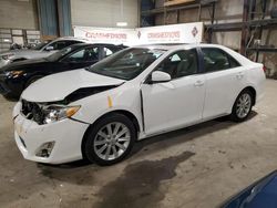 Salvage cars for sale at Eldridge, IA auction: 2012 Toyota Camry SE