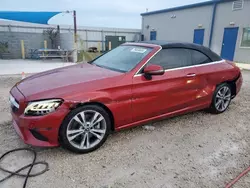 Mercedes-Benz salvage cars for sale: 2019 Mercedes-Benz C300