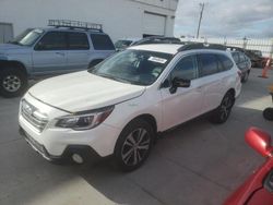 Subaru salvage cars for sale: 2019 Subaru Outback 3.6R Limited