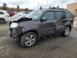 Honda salvage cars for sale: 2013 Honda Pilot EXL