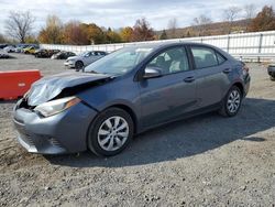 Salvage cars for sale at Grantville, PA auction: 2015 Toyota Corolla L