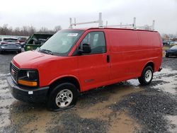 GMC Savana g2500 salvage cars for sale: 2004 GMC Savana G2500