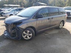 Salvage cars for sale at Savannah, GA auction: 2014 Toyota Sienna