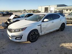 Salvage cars for sale at San Antonio, TX auction: 2014 KIA Optima Hybrid