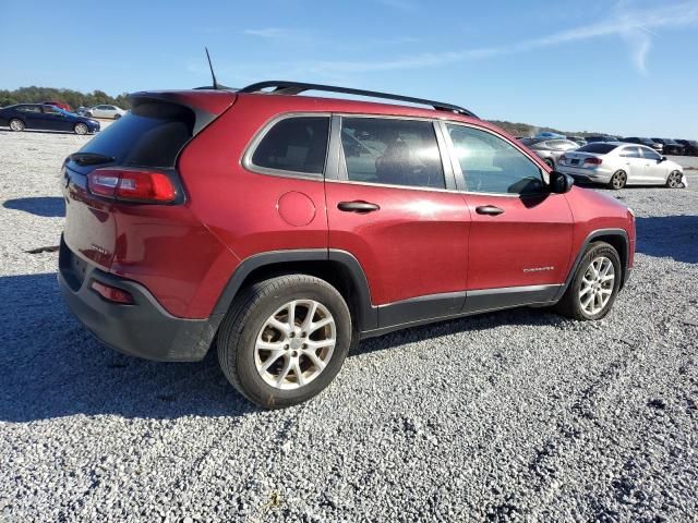 2016 Jeep Cherokee Sport