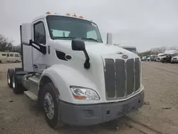 Salvage trucks for sale at Des Moines, IA auction: 2022 Peterbilt 579