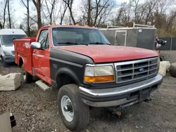 Salvage trucks for sale at New Britain, CT auction: 1997 Ford F350