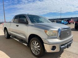 Salvage cars for sale from Copart Chicago: 2012 Toyota Tundra Double Cab SR5