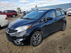 Salvage cars for sale from Copart Woodhaven, MI: 2016 Nissan Versa Note S