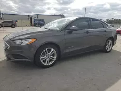 Salvage cars for sale from Copart Orlando, FL: 2018 Ford Fusion SE Hybrid