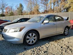 Honda Accord exl salvage cars for sale: 2009 Honda Accord EXL