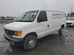 Salvage trucks for sale at Eugene, OR auction: 2006 Ford Econoline E250 Van