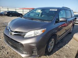 Toyota salvage cars for sale: 2019 Toyota Sienna LE