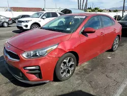 Salvage cars for sale from Copart Van Nuys, CA: 2021 KIA Forte FE