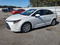 Toyota Corolla le salvage cars for sale: 2022 Toyota Corolla LE