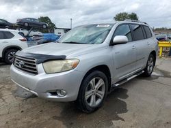 Salvage cars for sale at Shreveport, LA auction: 2008 Toyota Highlander Sport