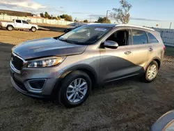 Salvage cars for sale at American Canyon, CA auction: 2016 KIA Sorento LX